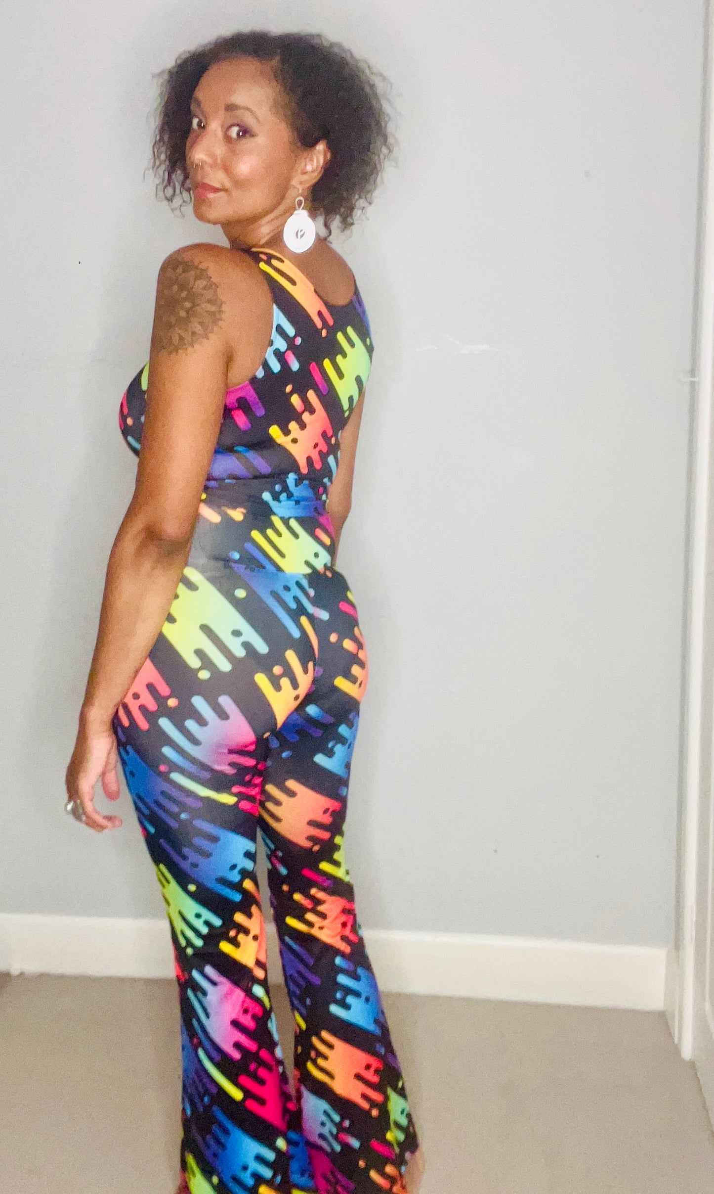 High/Low Trousers - Pop