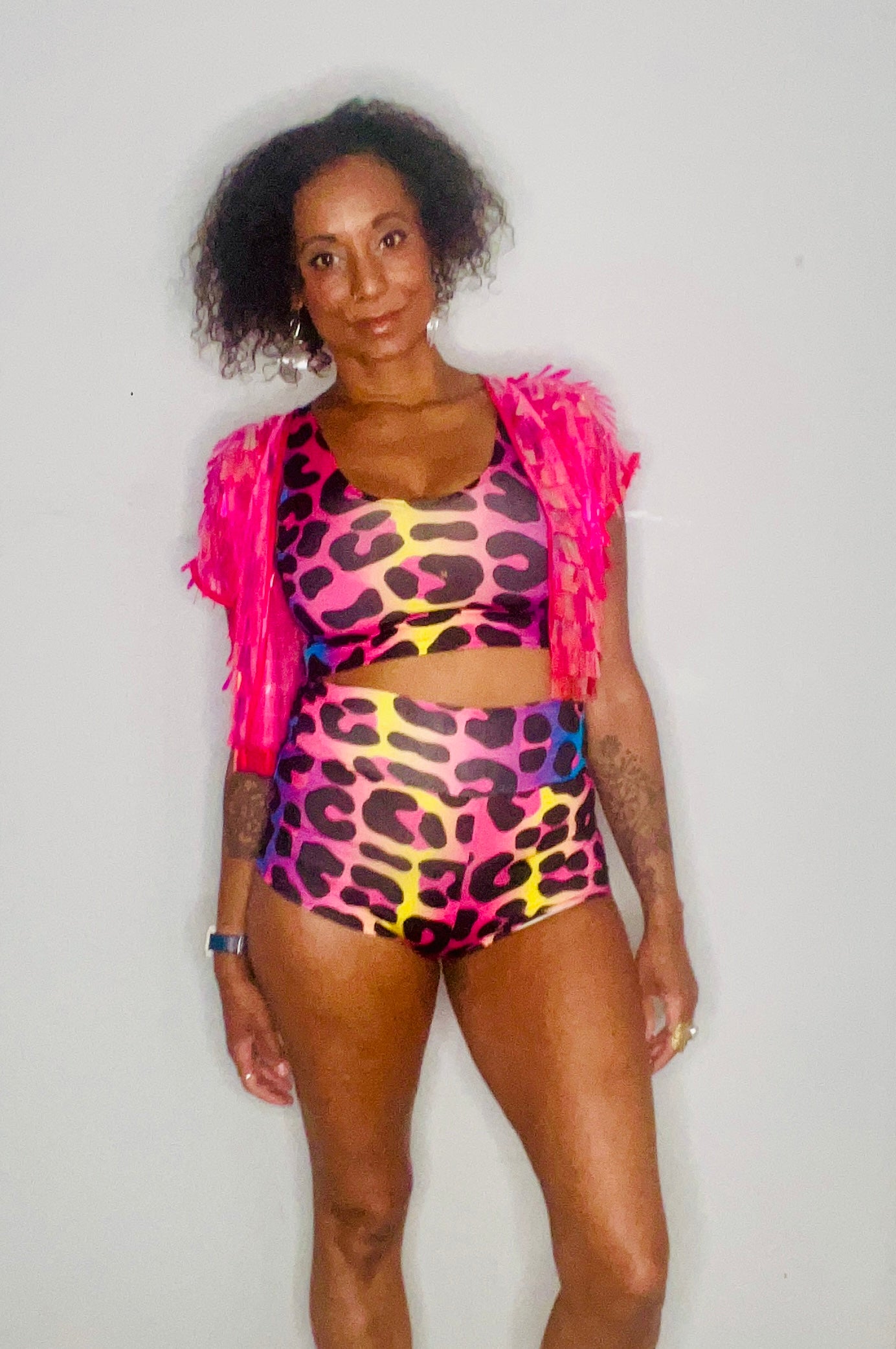 High/Low Shorts - Wild