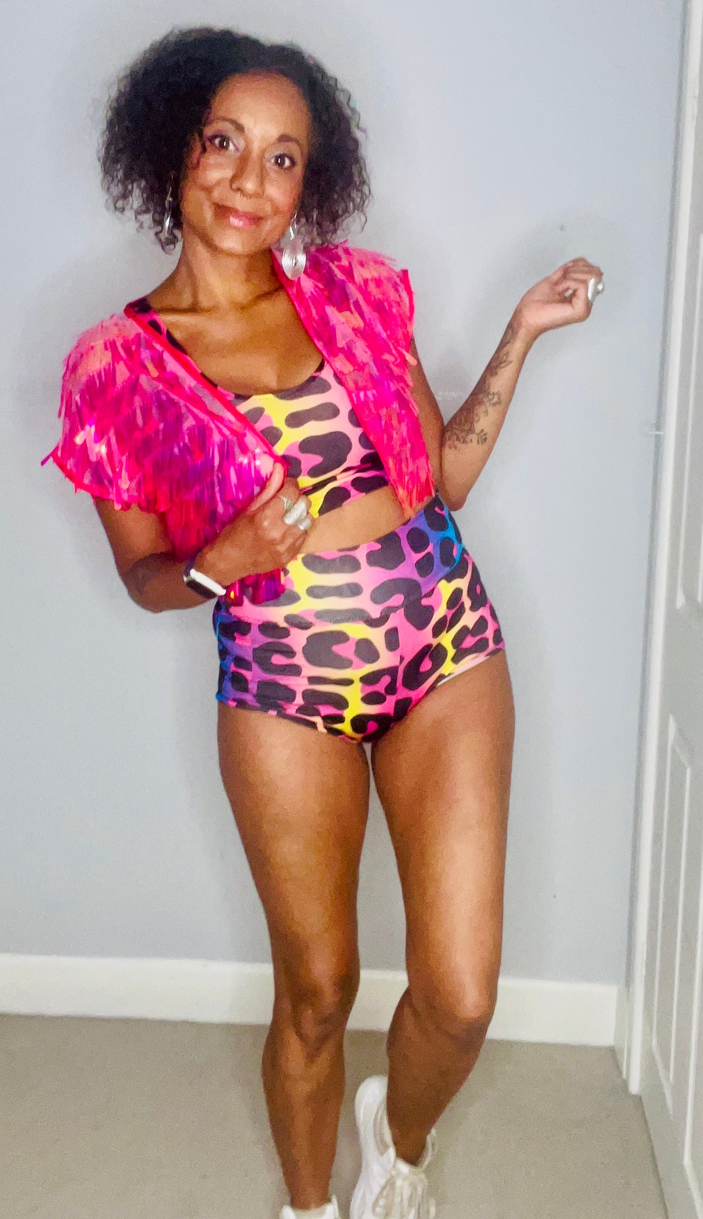 High/Low Shorts - Wild