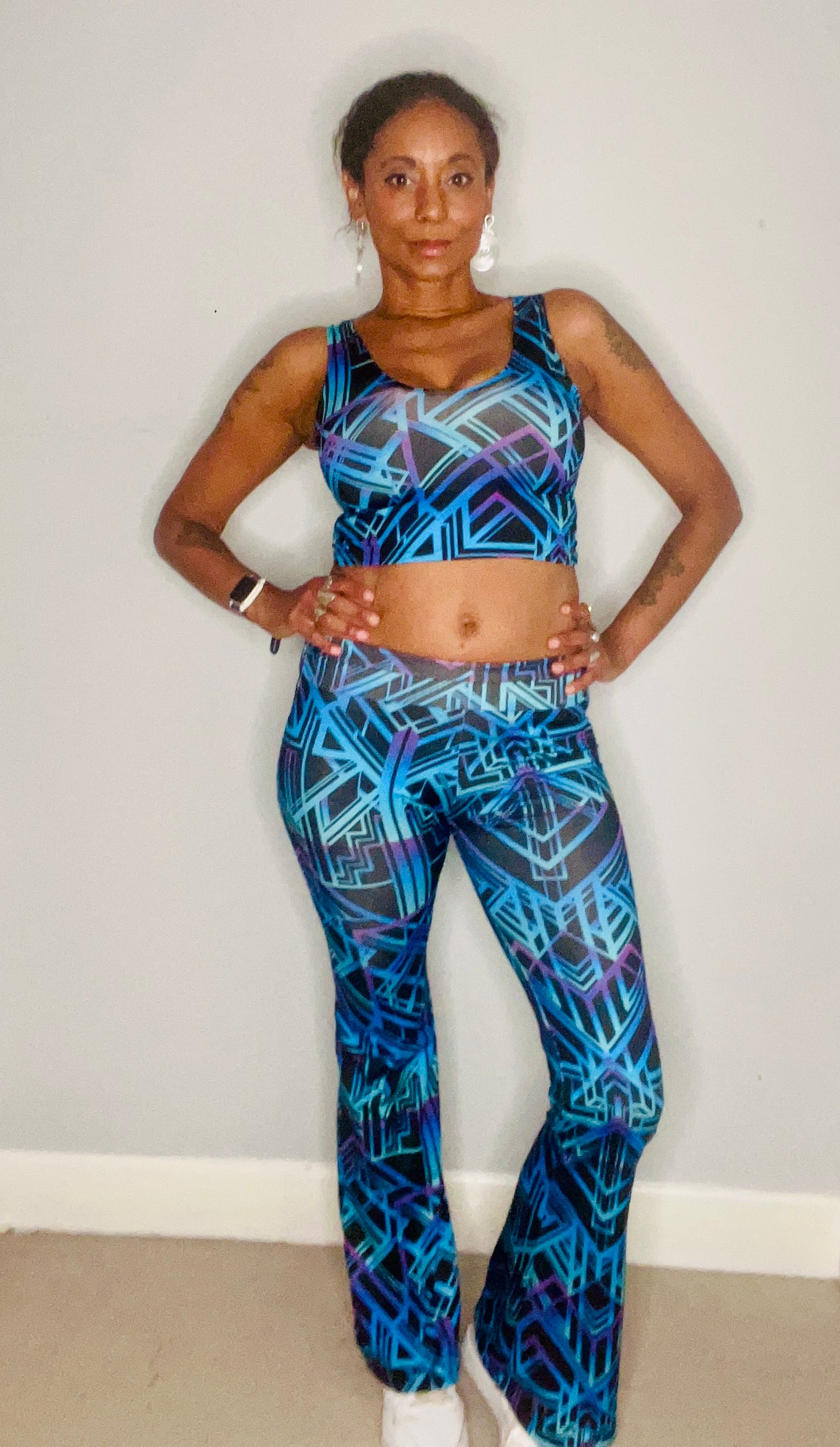 High/Low Trousers - Cyber