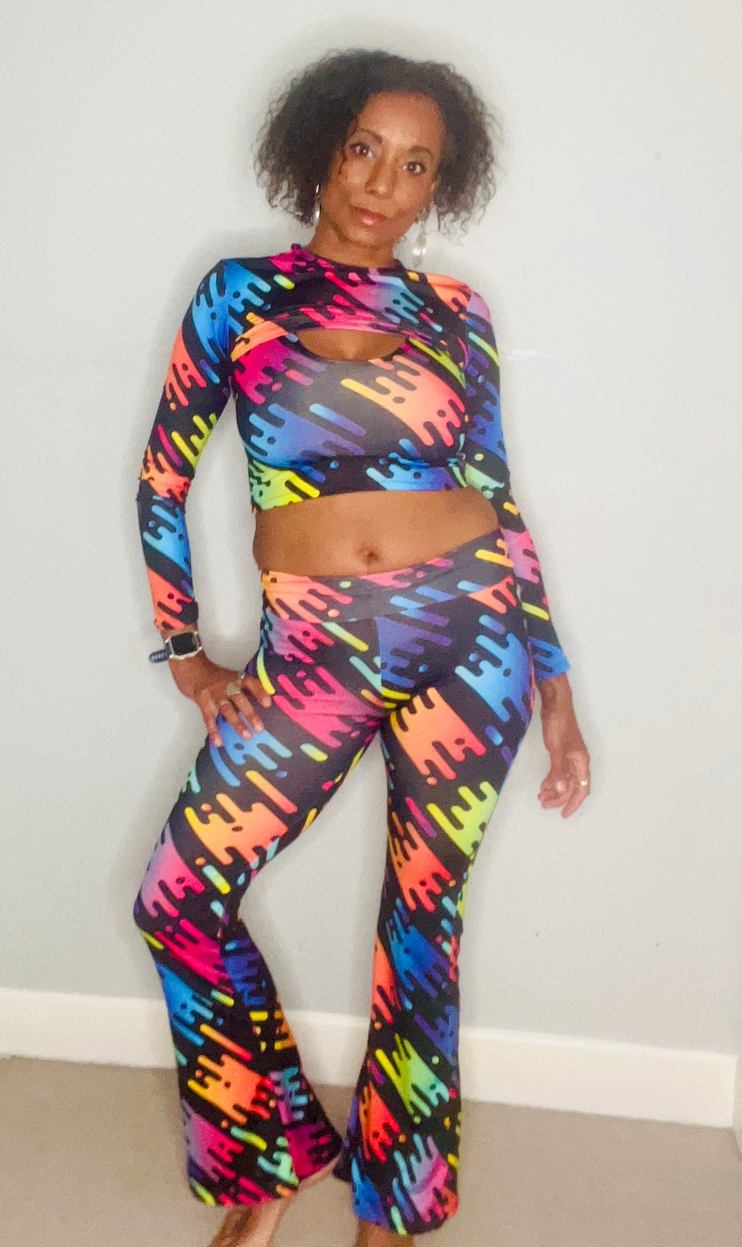 High/Low Trousers - Pop