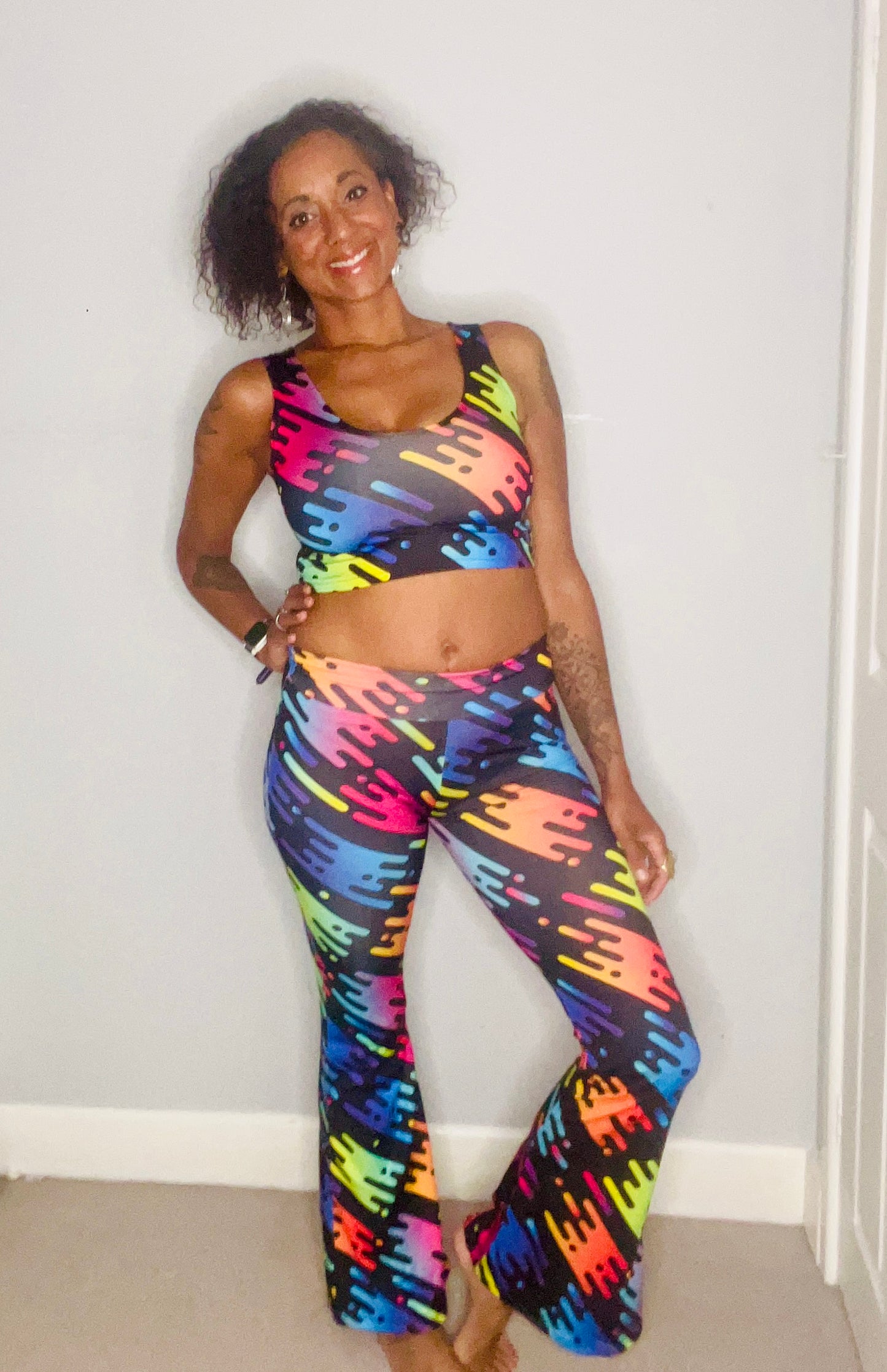 High/Low Trousers - Pop