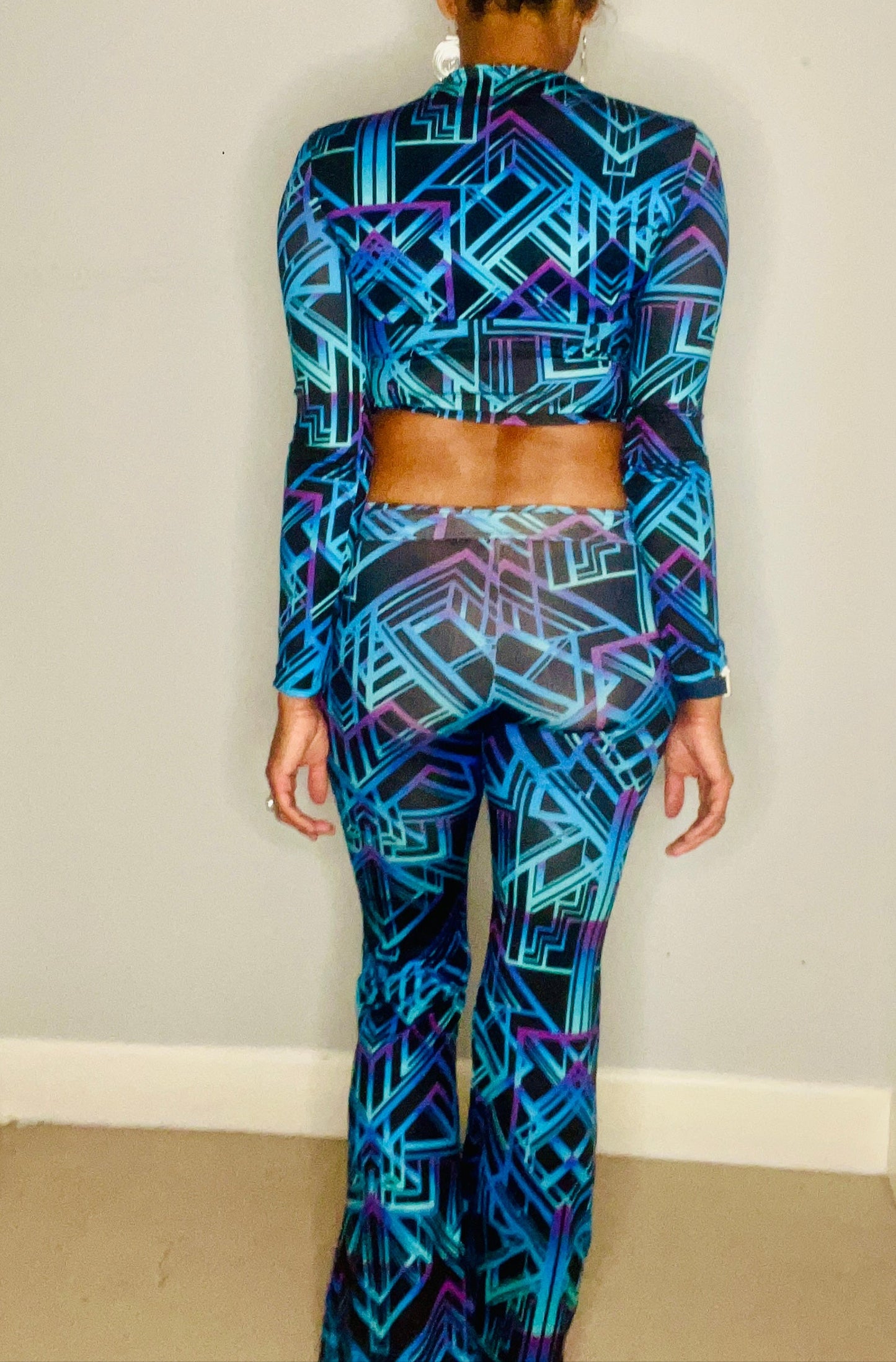 High/Low Trousers - Cyber