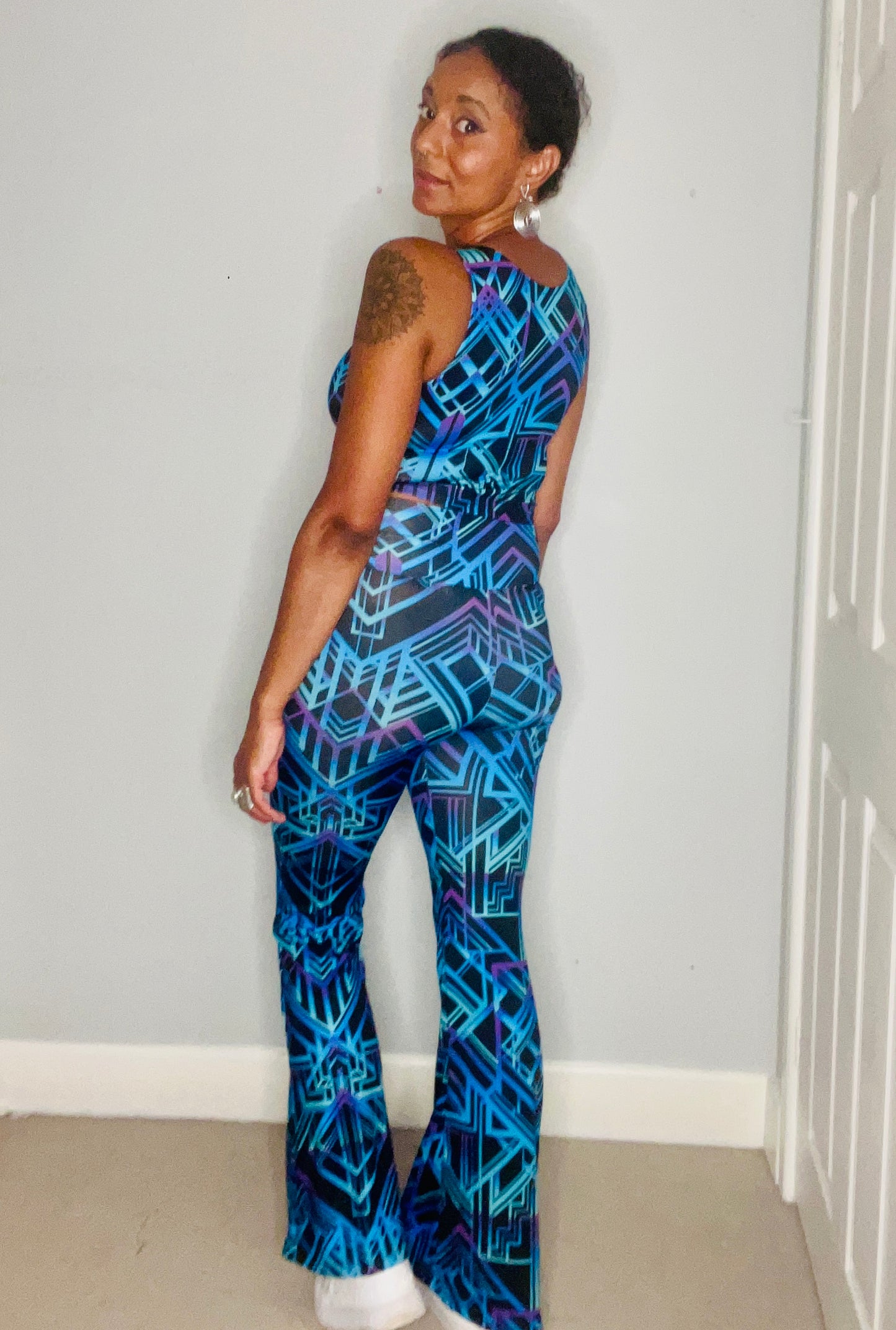 High/Low Trousers - Cyber